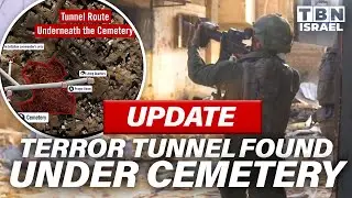 UPDATE: Massive TERROR TUNNEL Under Khan Yunis CEMETERY Housed Hamas WAR ROOM | TBN Israel