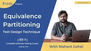 Software Testing tutorial- Equivalence partitioning in testing-Test Cases Design techniques in Hindi