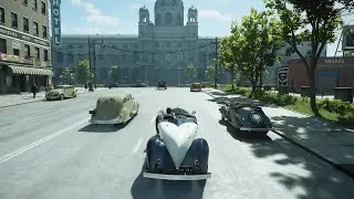 Driving In Lost Heaven In 1930 (4K Ultra HD) - Mafia: Definitive Edition