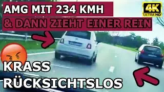 2x AMG-WAHNSINN & 12 Tonner ausgebremst. – Dashcams in 4k