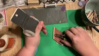 Hammered Dulcimer Ornament (How they’re made at 4x speed!$