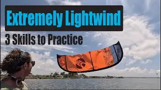 Can You Practice Kiteboarding In Extreme Lightwinds? Under 8 kts