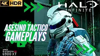 Gameplays Halo Asesino Tactico HDR/Halo Infinite /operacion Fleetcom/4K60 FPS HDR/RX6900XT/