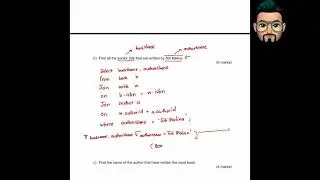 SQL Exercise and Answer