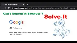 Why I Can't search Anything  On Browser | Browser Search Problem Solved H2B