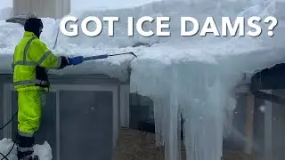 Summit Park Utah Ice Dam Removal