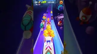 TALKING TOM GOLD RUN - 2X SPEED NEW SPACE SIDE WORLD - Agent Angela 