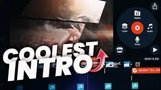 Coolest intro using kinemaster clip graphics