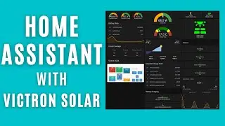 Open Source Self-Hosted Home Assistant home automation with an interface to a Victron Solar System