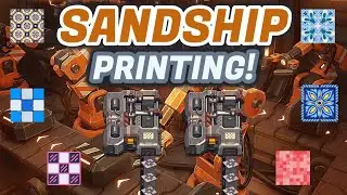 Sandship Crafting Factory: Everything you need to know about PRINTING [HD]