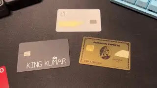 American Express vs Apple vs cash app Black | Physical Card Sound Test