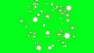 Spark lights flashes green screen|no copyright
