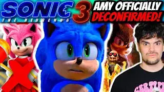 Amy Is Officially NOT In Sonic Movie 3! - Everything Explained!