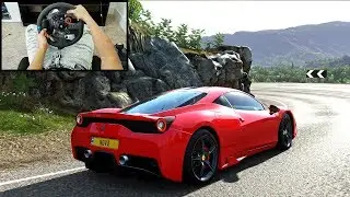 Ferrari 458 Speciale - Forza Horizon 4 (Steering Wheel + Shifter) Logitech G29 Gameplay