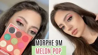 MORPHE 9M MELON POP PALETTE REVIEW + TUTORIAL