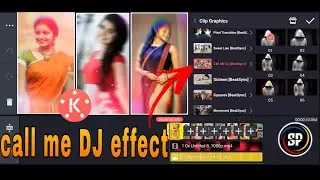 Call Me Dj Effect Slideshow Whatsapp Status Video Editing In Kinemaster Telugu 2021 | SP TECH
