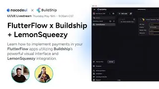 FlutterFlow x Buildship + LemonSqueezy