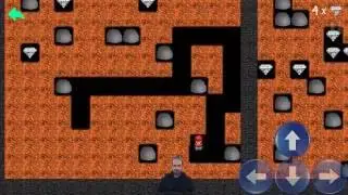 لعبة حفار الالماس الان على الجوال digging jim & diamondmine