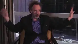 Tim Burton talks about the film industry