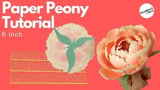 Paper Peony Flower Tutorial - 6