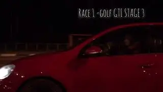 Минка/ Scirocco stage3/ Заезды с BMW, Subaru и Golf GTI