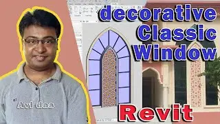 How to Create Jali, Classic, Islamic and Custom Window in Revit | Tutorial Bee IT