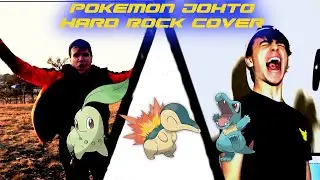POKEMON JOHTO JOURNEYS THEME SONG || Brandon Fox Hard Rock Cover || FT. @SilverStorm
