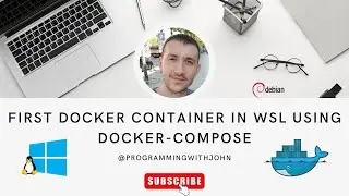 First Docker Container in WSL using docker-compose