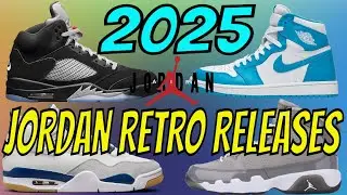 Every Air Jordan Retro Release In 2025 So Far