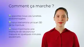 Réparation de lunettes en 10 minutes avec l'impression 3D - Ol'Optic votre opticien à Toulouse.