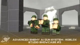 Enemy AI Gun System | Roblox Studio Showcase 2