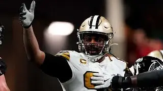 Cam Jordan Sacks Matt Ryan to END THE GAME!