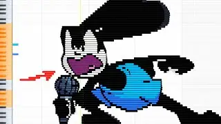 Oswald on the piano (Friday Night Funkin mod)
