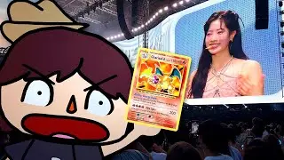 I Opened Pokemon Cards At A TWICE Concert! ...(kinda)