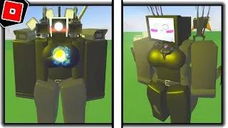 ALL NEW REALISTIC SUSSY TITAN WOMAN ANIMATIONS in TOILET TITAN TEST - Roblox