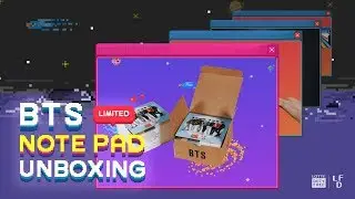 [LOTTE DUTY FREE] 🎬 In celebration to BTS LDF(YUM) video release! Unbox BTS Notepad Limited Edition💜