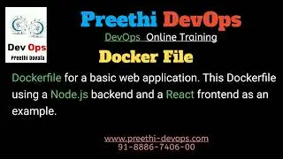 How to Create a Dockerfile using a Node.js backend and a React frontend