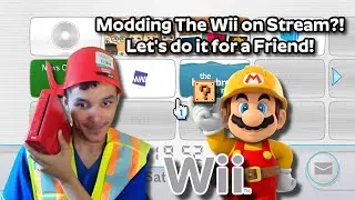 Modding the 2006 Console the Nintendo Wii on the Live Stream! Let's do is for a Fella Brit!