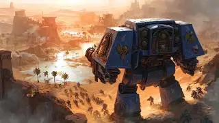 10,000,000 TYRANIDS vs SPACE MARINE OASIS DEFENSE - WARHAMMER 40K - UEBS 2