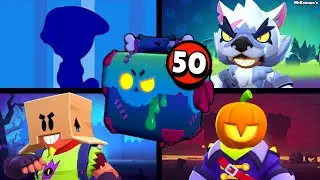 BRAWLER LEGENDARIO, SKINS y MUCHO MAS con las NECROCAJAS 🎃🧟‍♂️