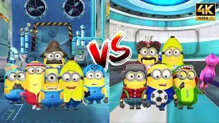 Minion Rush Gru's Lab Vs Minion Rush Anti Villain League - Minion Rush Special Mission | 4K