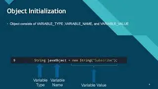 Object Initialization