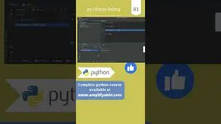 Python - pycharm Get Started | debugger | 