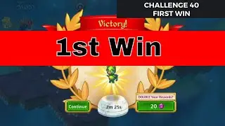 Merge Dragons | Challenge 40 First Win | With Commentary