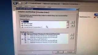How to change the network connection priority in Windows 7