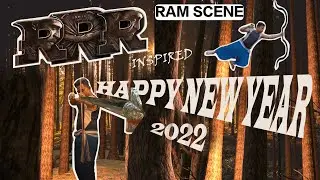 RRR Trailer VFX | RAMCHARAN SCENE #rrr #ntr #ramcharan #rrrmovie #vfx