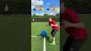 MULTI-BALL NUTMEG CHALLENGE 🔵⚽️🏈🎾