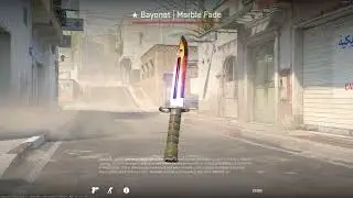 CS2 Source 2 Bayonet Marble Fade ( Max Fire & Ice 