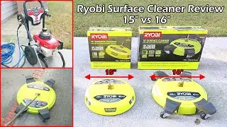 How To Pressure Wash With Ryobi Surface Cleaner | 15