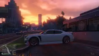 закат в GTA 5